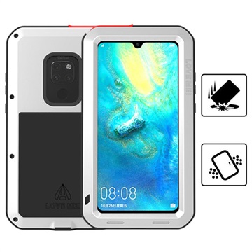 Love Mei Powerful Huawei Mate 20 Hybrid Case Wit huismerk kopen in de aanbieding