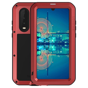 Love Mei Powerful Huawei P30 Hybrid Case Rood huismerk kopen in de aanbieding