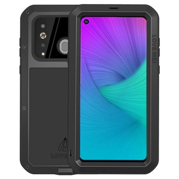 Love Mei Powerful Samsung Galaxy A8S Hybrid Case Zwart huismerk kopen in de aanbieding