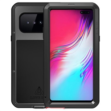Love Mei Powerful Samsung Galaxy S10 5G Hybrid Case Zwart huismerk kopen in de aanbieding