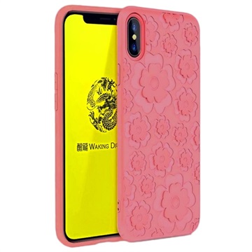 Msvii Flower Iphone X Xs Tpu Case Roze huismerk kopen in de aanbieding