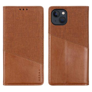 Muxma MX109 iPhone 14 Plus Wallet Case Bruin