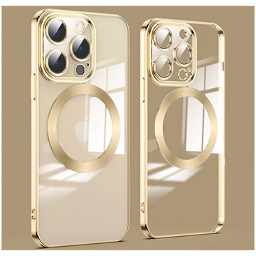 iPhone 14 Pro Max Magnetic Hybrid Case Gold