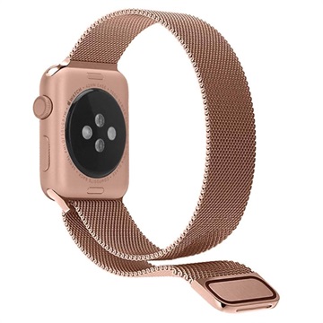 Apple Watch Series 4321 Magnetisch Milanees Bandje 44Mm 42Mm Rose Gold huismerk kopen in de aanbieding