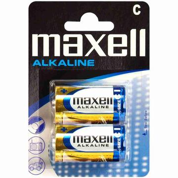 Maxell LR14 Alkaline C Batterij 2 stuks