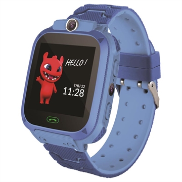 Maxlife MXKW-300 Smartwatch voor Kinderen (Geopende verpakking Bulkverpakking) Blauw