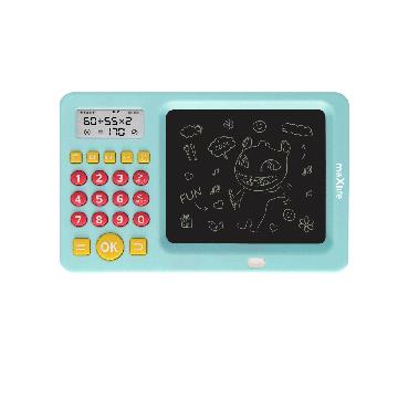 Maxlife MXWB-01 Schrijfbord voor kinderen met rekenmachine Blauw
