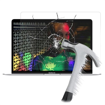MacBook Air 13 (2020) Screenprotector van gehard glas 9H, 0,3 mm Doorzichtig