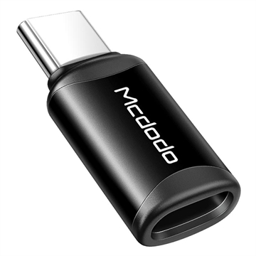 Mcdodo Extreme Series OT-7700 Lightning-USB-C Adapter Zwart
