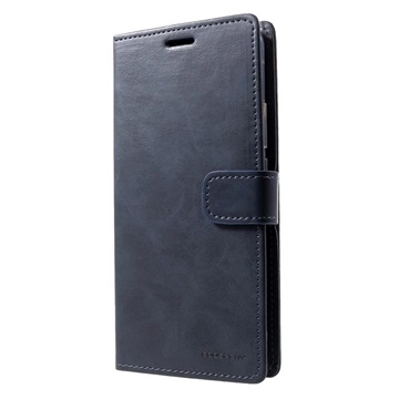 Mercury Goospery Blue Moon Huawei Mate 20 Pro Wallet Case Donkerblauw huismerk kopen in de aanbieding