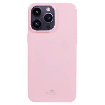 iPhone 15 Pro Max Mercury Goospery Glitter TPU Hoesje Roze