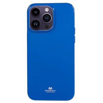 iPhone 15 Pro Mercury Goospery Glitter TPU Hoesje Blauw