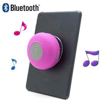 Mini Draagbare Waterbestendige Bluetooth Luidspreker BTS-06 Hot Pink