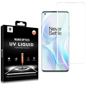 Mocolo UV OnePlus 8 Pro Glazen Screenprotector Doorzichtig