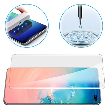 Mocolo UV Samsung Galaxy S10 5G Screenprotector van gehard glas Doorzichtig