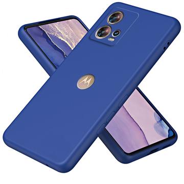 Motorola Edge 30 Fusion Liquid Silicone Hoesje Blauw