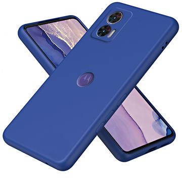 Motorola Edge 30 Neo Liquid Silicone Hoesje Blauw