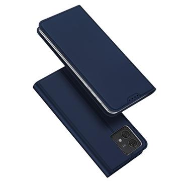 Motorola Edge 40 Neo Dux Ducis Skin Pro Flip Hoesje Blauw