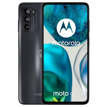 Motorola Moto G52 Smartphone 128 GB 16.8 cm (6.6 inch) Zwart Android 12 Hybrid-SIM