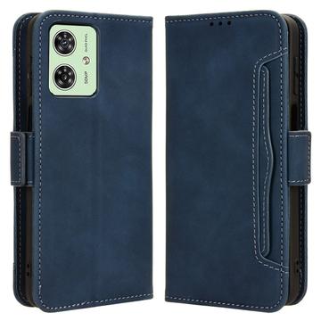 Motorola Moto G54 Cardholder Series Portemonnee Hoesje - Blauw