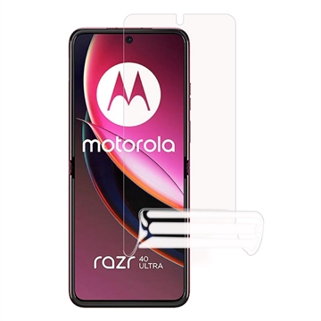 Motorola Razr 40 Ultra TPU Screenprotector Doorzichtig