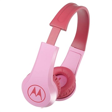 Motorola Squads 200 Hoofdtelefoon Speciaal Voor Kinderen Roze Flexibel Volumebegrenzer