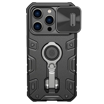 Nillkin CamShield Armor Pro iPhone 14 Pro Max Hybride Hoesje Zwart