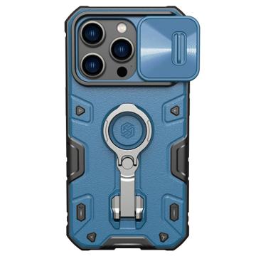 Nillkin CamShield Armor Pro iPhone 14 Pro Max Hybride Hoesje Blauw