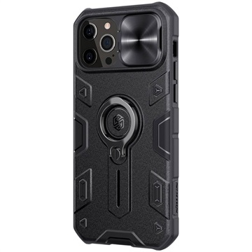 Nillkin CamShield Armor iPhone 12 Pro Max Hybrid Case Zwart