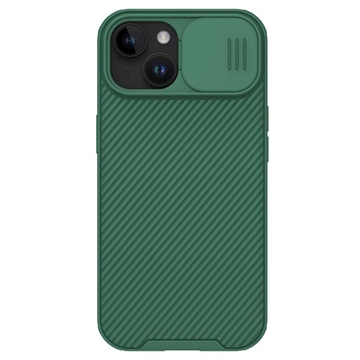 iPhone 15 Nillkin CamShield Pro Hybride Hoesje Groen