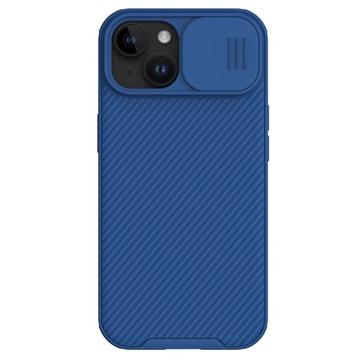 iPhone 15 Plus Nillkin CamShield Pro Hybride Hoesje Blauw