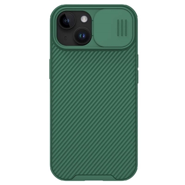 iPhone 15 Plus Nillkin CamShield Pro Hybride Hoesje Groen