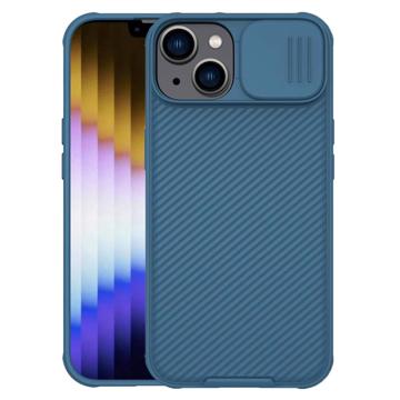 Nillkin CamShield Pro iPhone 14 Hybrid Hoesje Blauw