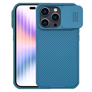 Nillkin CamShield Pro iPhone 14 Pro Max Hybrid Hoesje Blauw