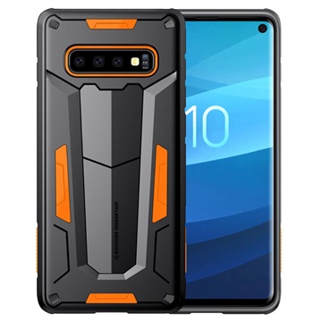Nillkin Defender Ii Series Samsung Galaxy S10 Hybrid Case Oranje huismerk kopen in de aanbieding