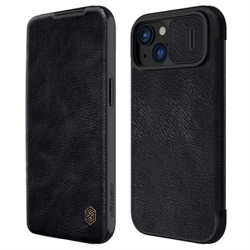 iPhone 15 Plus Nillkin Qin Pro Flip Cover Zwart