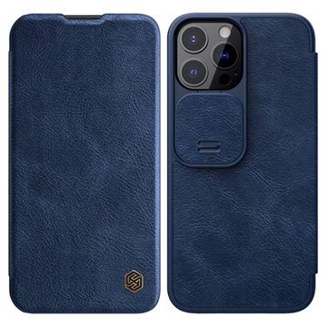 Nillkin Qin Pro Series iPhone 13 Pro Max Flip Case Blauw