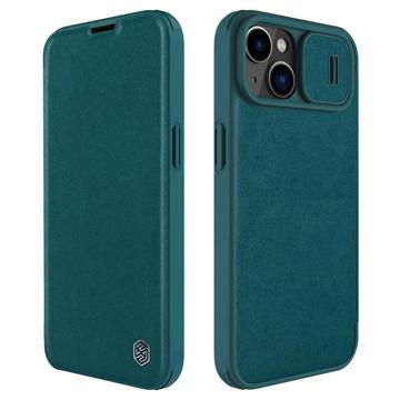 Nillkin Qin Pro iPhone 14 Plus Flip Case Groen