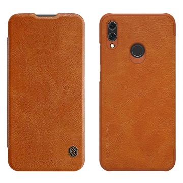 Nillkin Qin Series Huawei Honor 10 Lite P Smart 2019 Flip Cover Bruin huismerk kopen in de aanbieding