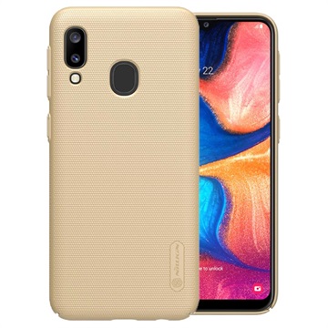 Nillkin Super Frosted Shield Samsung Galaxy A20E Cover Goud huismerk kopen in de aanbieding