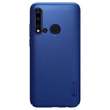 Nillkin Super Frosted Shield Huawei P20 Lite (2019) Cover Blauw