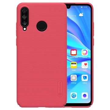 Nillkin Super Frosted Shield Huawei P30 Lite Cover Rood huismerk kopen in de aanbieding