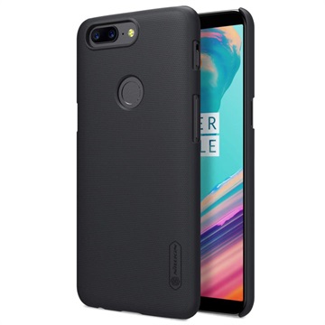 Oneplus 5T Nillkin Super Frosted Shield Cover Zwart huismerk kopen in de aanbieding