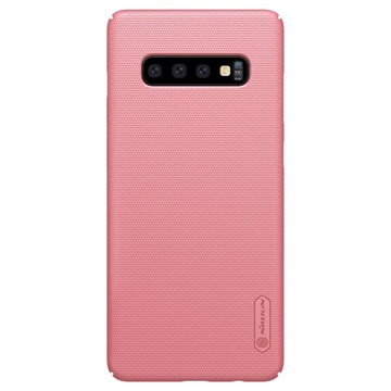 Nillkin Super Frosted Shield Samsung Galaxy S10 Cover Rose Gold huismerk kopen in de aanbieding