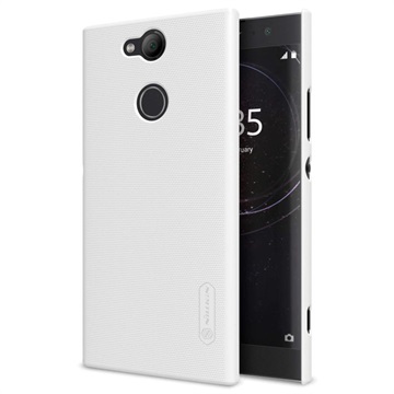 Sony Xperia Xa2 Nillkin Super Frosted Shield Cover Wit huismerk kopen in de aanbieding