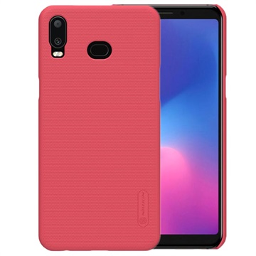 Nillkin Super Frosted Shield Samsung Galaxy A6S Cover Rood huismerk kopen in de aanbieding