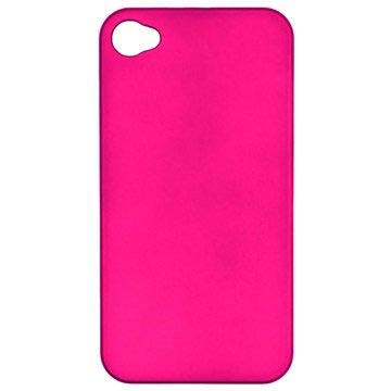 iPhone 4-4S Njord Bekleed Hard Cover Roze