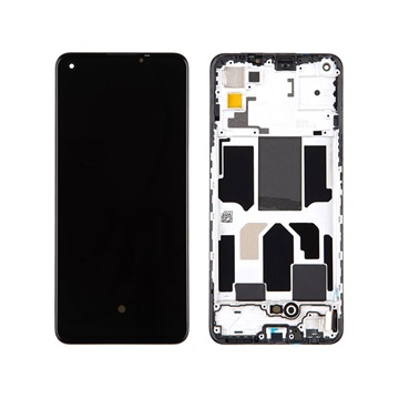 OnePlus Nord CE 5G Voorzijde Cover & LCD Display 2011100302 Zwart
