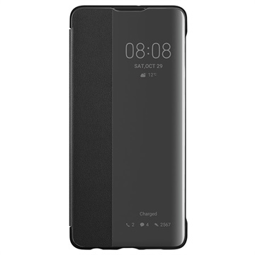 Huawei P30 Smart View Flip Case 51992860 Zwart huismerk kopen in de aanbieding