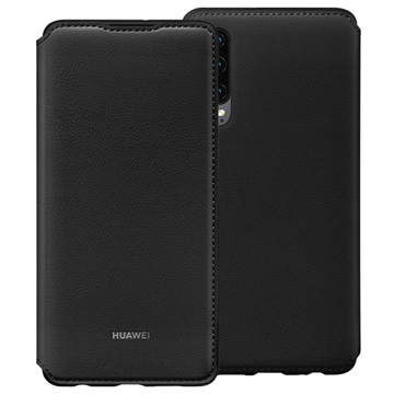 Huawei P30 Wallet Cover 51992854 Zwart huismerk kopen in de aanbieding